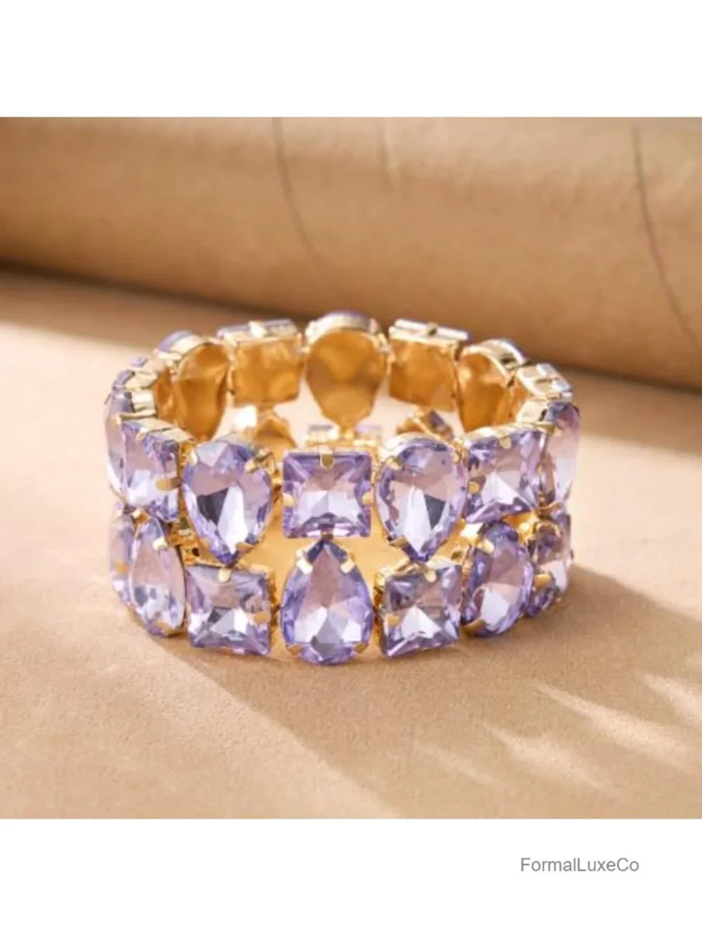 Crystal Stretch Bracelet Bridal Wedding Jewelry Party Prom